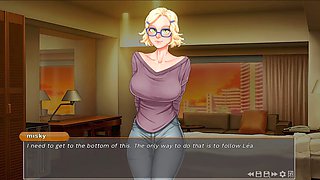 Anime hentai teaching moments with Misskitty2k in a train