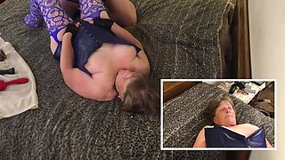 Grannys Clit And Pussy Vibrator Masturbation & Orgasms
