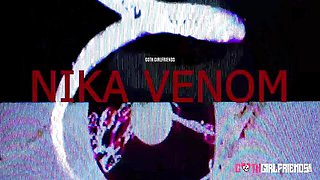 Lusty Nika Venom at gothic action