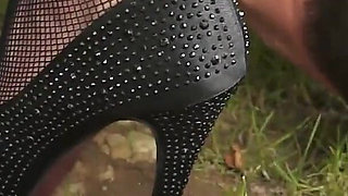 Latina Mistress Makes Slaves Worship Her Feet Femdom