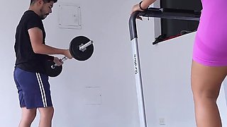 Bellattrix Vs. Gym Trainer: Hot Workouts That End in Wild Sex