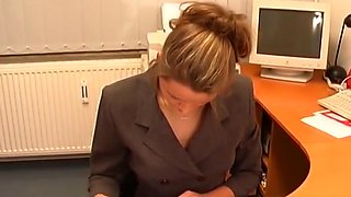 Nylon Sex In Office. Cum On My Pantyhose After Fuck