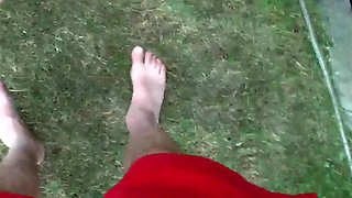 Summer Bareback Swinger Garden Party