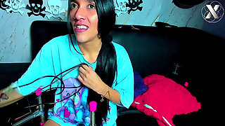 Giant Dildo in My Tight Pussy