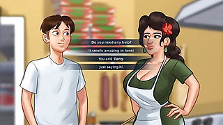 Summertime Saga Part 217 - Maria and Tony by MissKitty2K