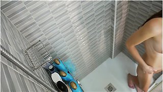 Mila Lewis - Sexy Wife Shaving Pussy In A Hot Steamy Shower