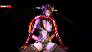 Queen Bigtits in the Cloud - 3D Animation
