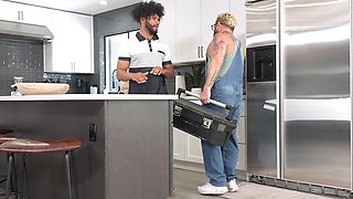 Tony Genius and Riley Mitchell have a fun, flirty, and passionate encounter.