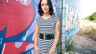 Lola Ash Glamour Video at the Graffiti Wall