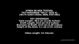 Syren De Mer Testing The Handmade Khun Size XL (With Additional