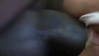 BBW anally banged by a big black cock