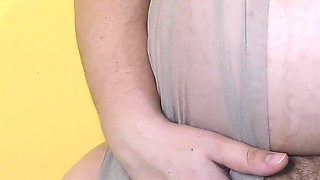 Pregnant MILF Wife Masturbate Her Hairy Cunt for You - Milky Mari