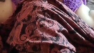 Sexy Ass Indian Wife Sreejaa in Purple Lingerie Pussy Fingered Hard Doggy Style Fuck and Missionary Pussy Creampie Sex