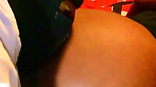 big ass hanging off the bed