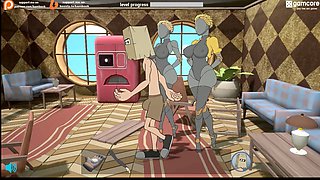 Bath room hentai, mom baths son, mom son cartoon game