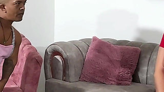 I See My Little Stepbrother Doing Cleaning with Little Clothing but I Get Horny and End up Asking Him to Penetrate My Pussy.