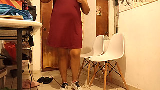 Pregnant chubby mexican hotwife