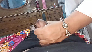 Asian Nurse gives Blowjob & gets Load in Mouth