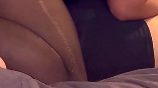 69 in Pantyhose and Secretary Swallowing