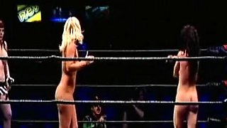 Nude Wrestling show