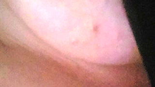 Playing with my breasts