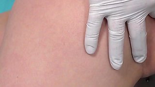 Super Sexy Teen Quinn Diamond Gets Her Perfect Feet Examined by Freaky Doctor