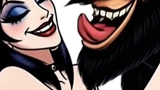 Krampus Stuffed a Butt Plug Into Elvira, the Mistress of Darkness' Ass, and Brought Her to Orgasm. a Christmas Porn Story