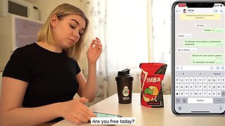 School's Nerd Creampied Depraved Russian Teen’s Tight Pussy