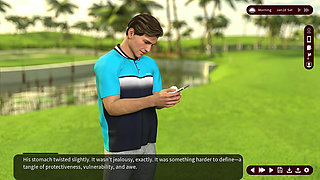 Whispers of Desire - V0.25 - Sarah poses boldly for Vincent's photoshoot - Demo