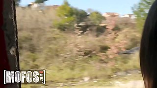(Erik Everhard) shows some cash to (ella rose) she flashes her lovely lovely titties - mofos