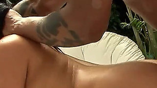 Interracial fuck with horny Latina teen and big black cock