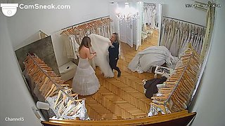 IPCAM - Bride to be changing in wedding saloon