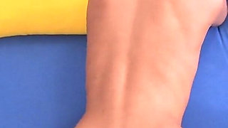 She attempted to deepthroat his massive dick before he shoved it right into her tight, white cunt