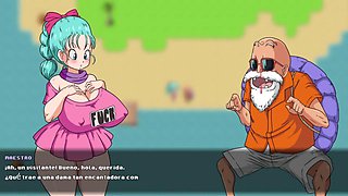 Bulma's adventure in search of the dragon balls with Ero Games