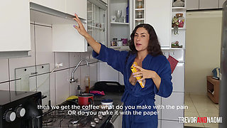 Morning Coffee Turns Into a Steamy All-Day Fuck