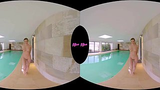 Adult Swim with Stacy Cruz: Teen, Blowjob  Deep Throat VR Porn