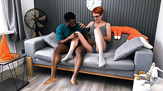 Redhead grandma gets her old asshole fucked by a black cock (FULL MOVIE AT FAPHOUSE)