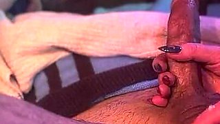 Step Mommy Gives Handjob
