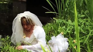 Camera Man In Naughty Bride - The Got Excited And Fucked Me In My Dirty And Wet Lingerie