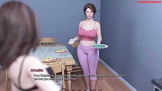 Heart Problems 13 - He Plays with His Step-milf's Big Ass While She's Doing Laundry, PAWG MILF Huge Ass