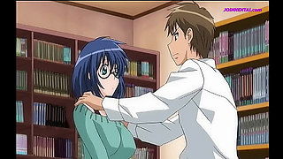 Busty Bookish Babe Seduces Her Nemesis's Boyfriend