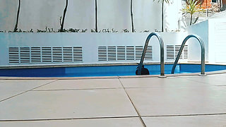 Relaxation by the Pool at Home