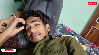 INDIAN Village girl enjoys sex in Couple New Merried Life