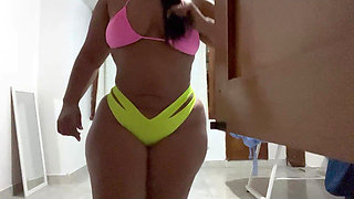 Nurse Changes Clothes and Is Caught on Camera in the Office