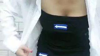 Who is she!: Big Tits, Blowjob  Amateur Porn
