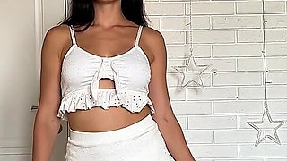 Stroke, Stop and Eat Your Cum for My Boobs as a Reward