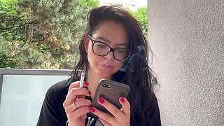 Smoking When Answering You Here