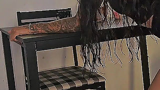 Risky Sex with Wife's Friend While She's in the Shower