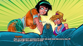 High school days with Loveskysan69real kicks off with some animated hentai fun