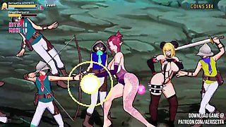 Mommy Elf and Succubus Make Men Cum to Defeat Them!
